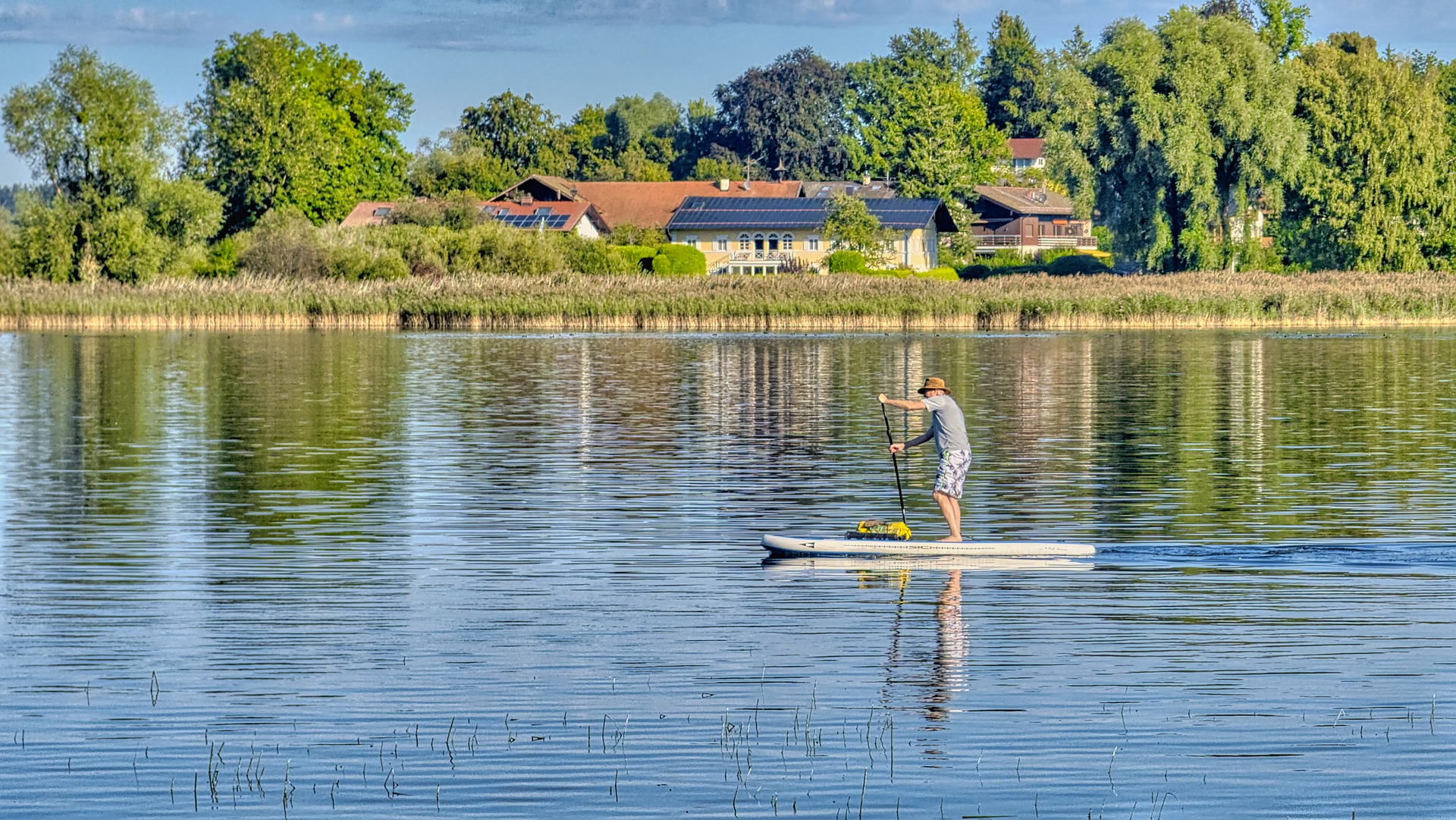 SUP auf See