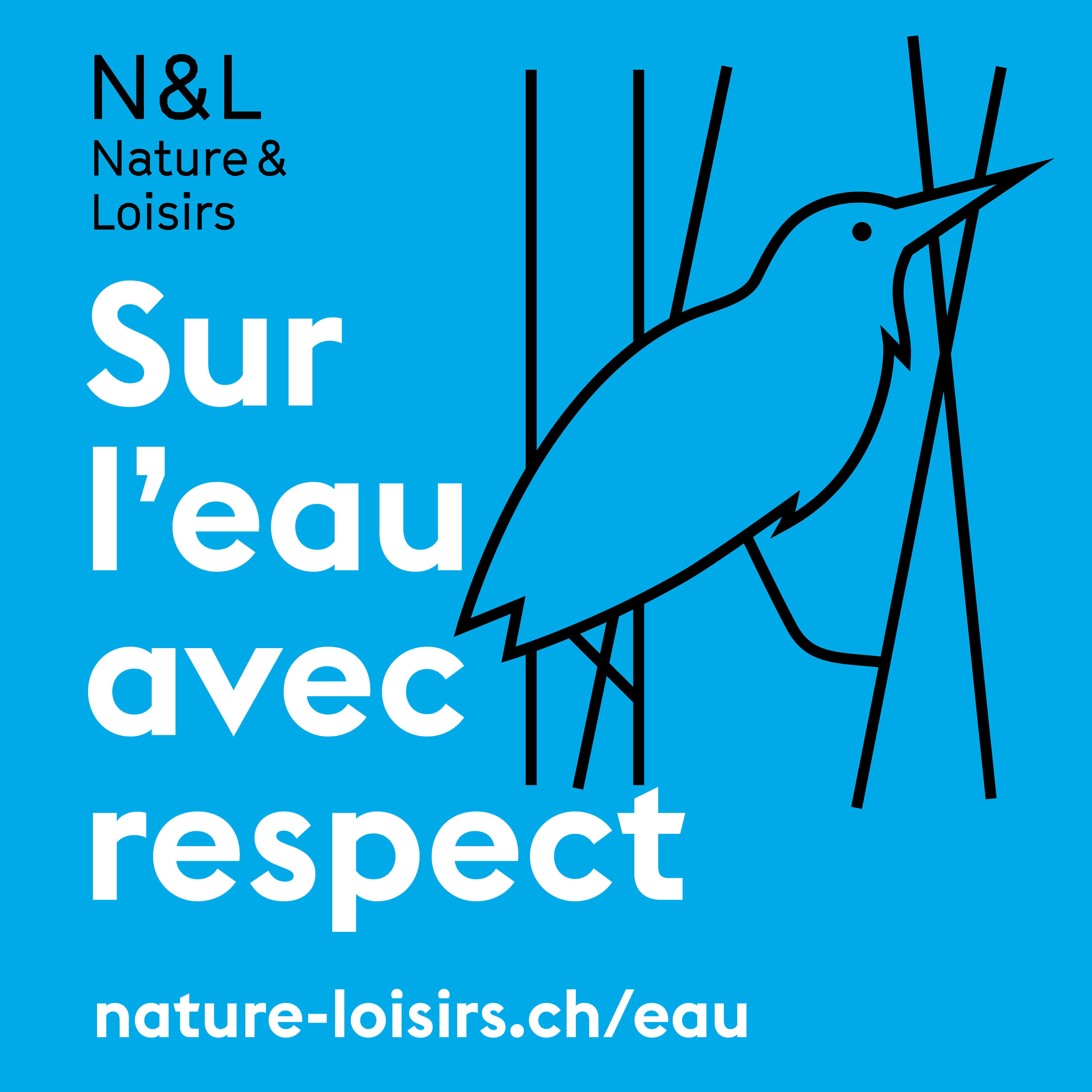 Sur l'eau avec respect